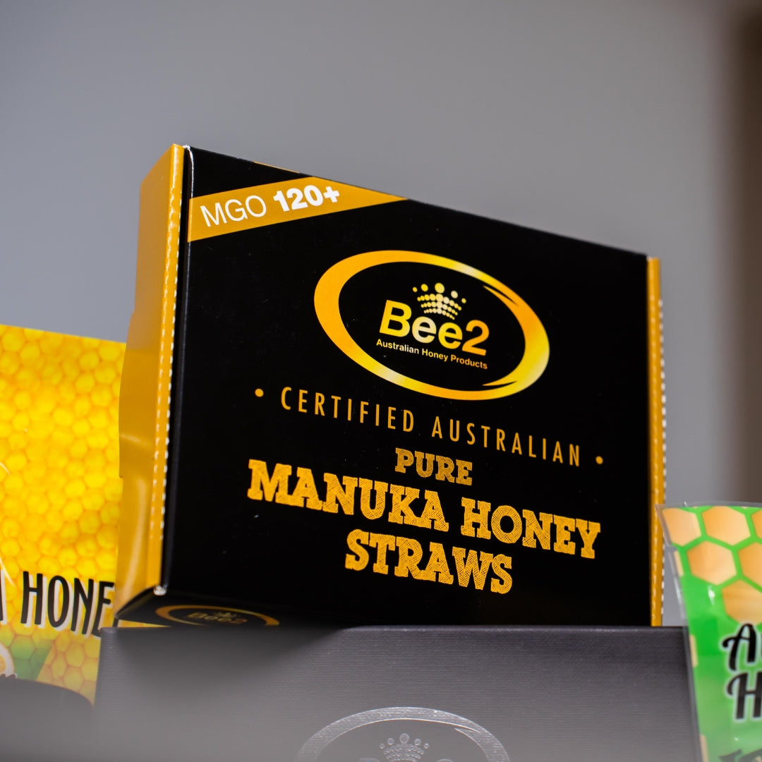 Bee2 Manuka Honey Straws MGO 120+