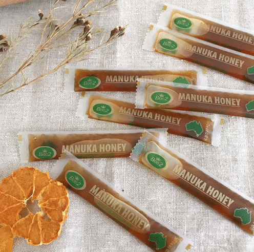 Bee2 MGO 550+ Manuka Honey Stick (30-pack)