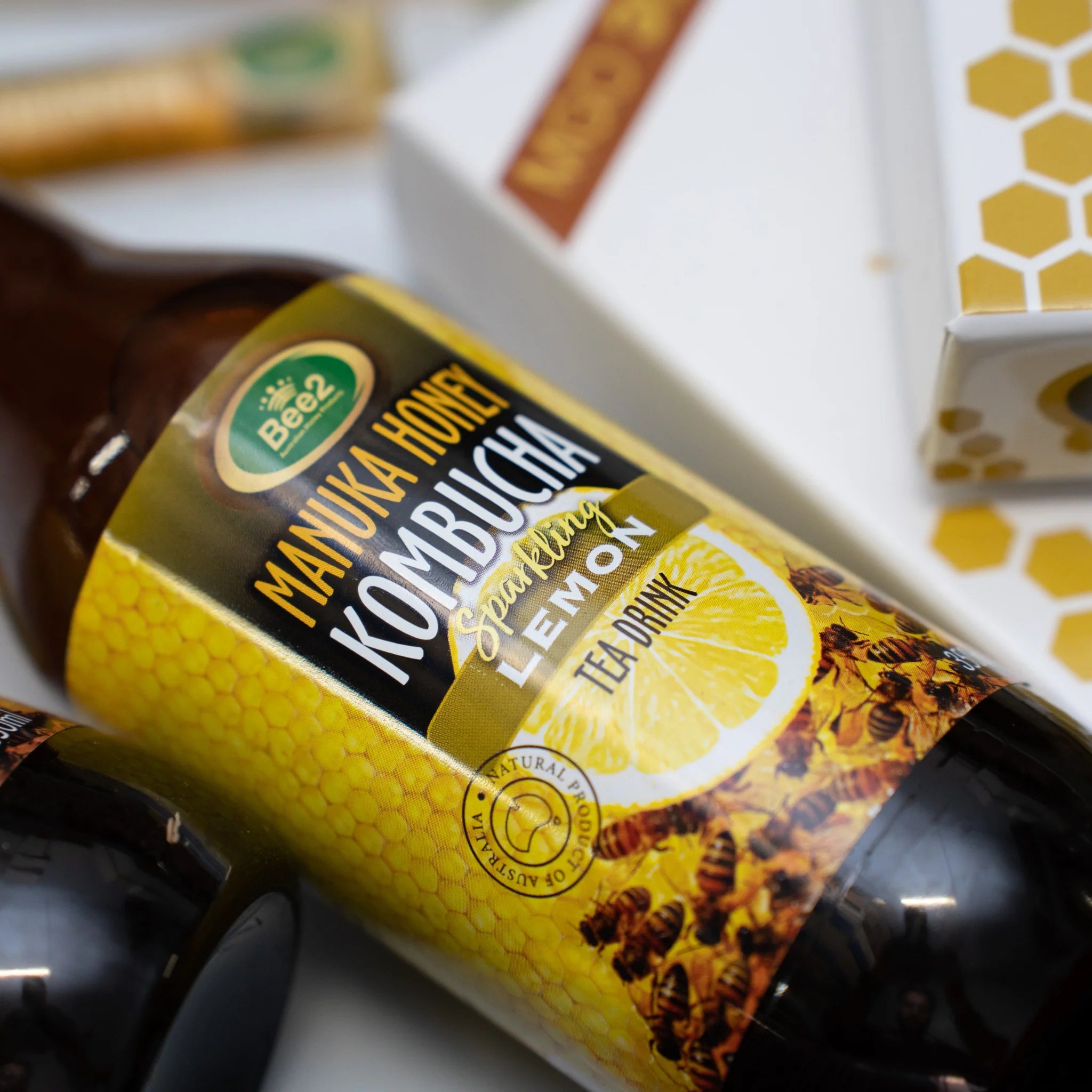 Bee2 Manuka Honey Kombucha
