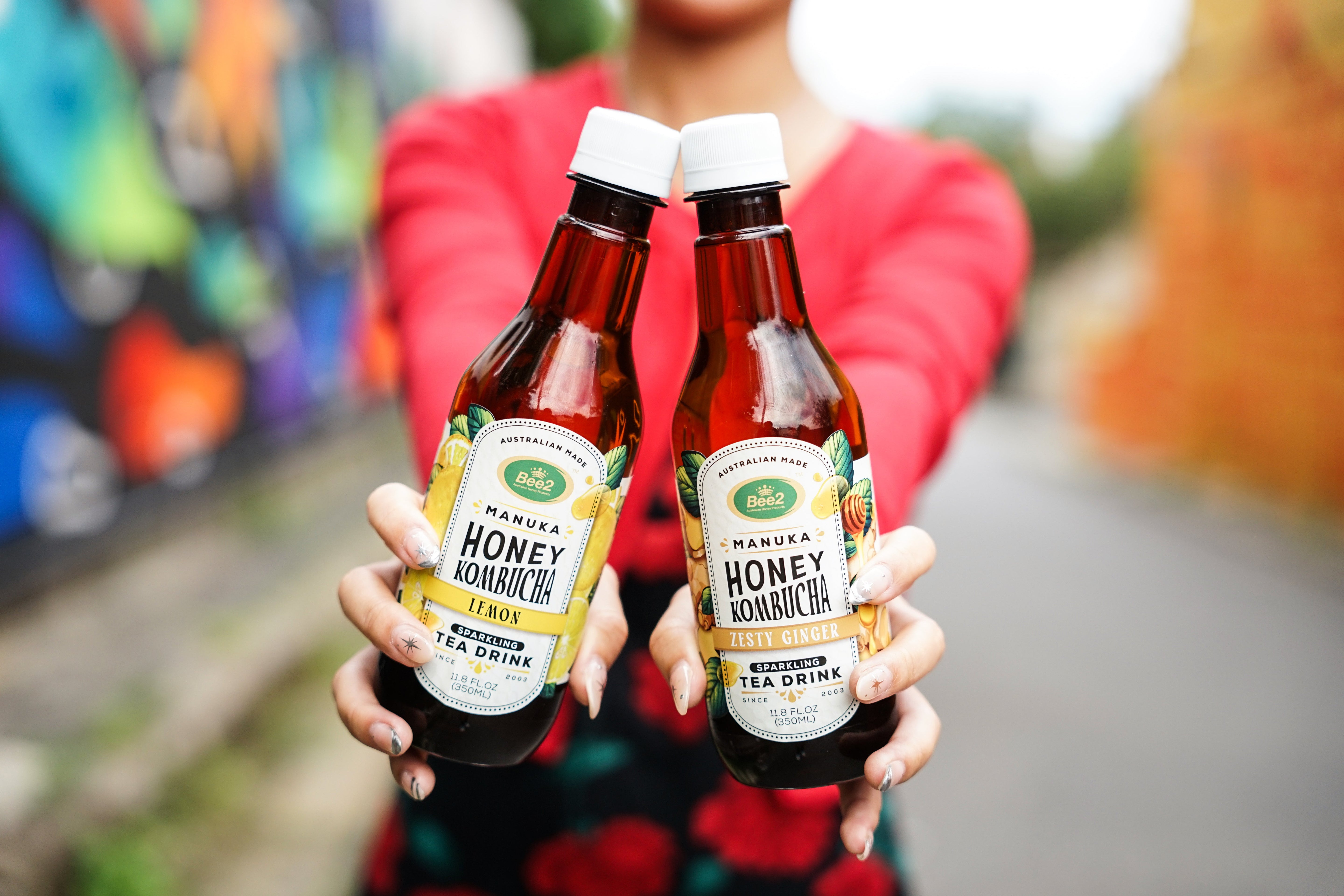 Bee2 Manuka Honey Kombucha (12 Bottles)