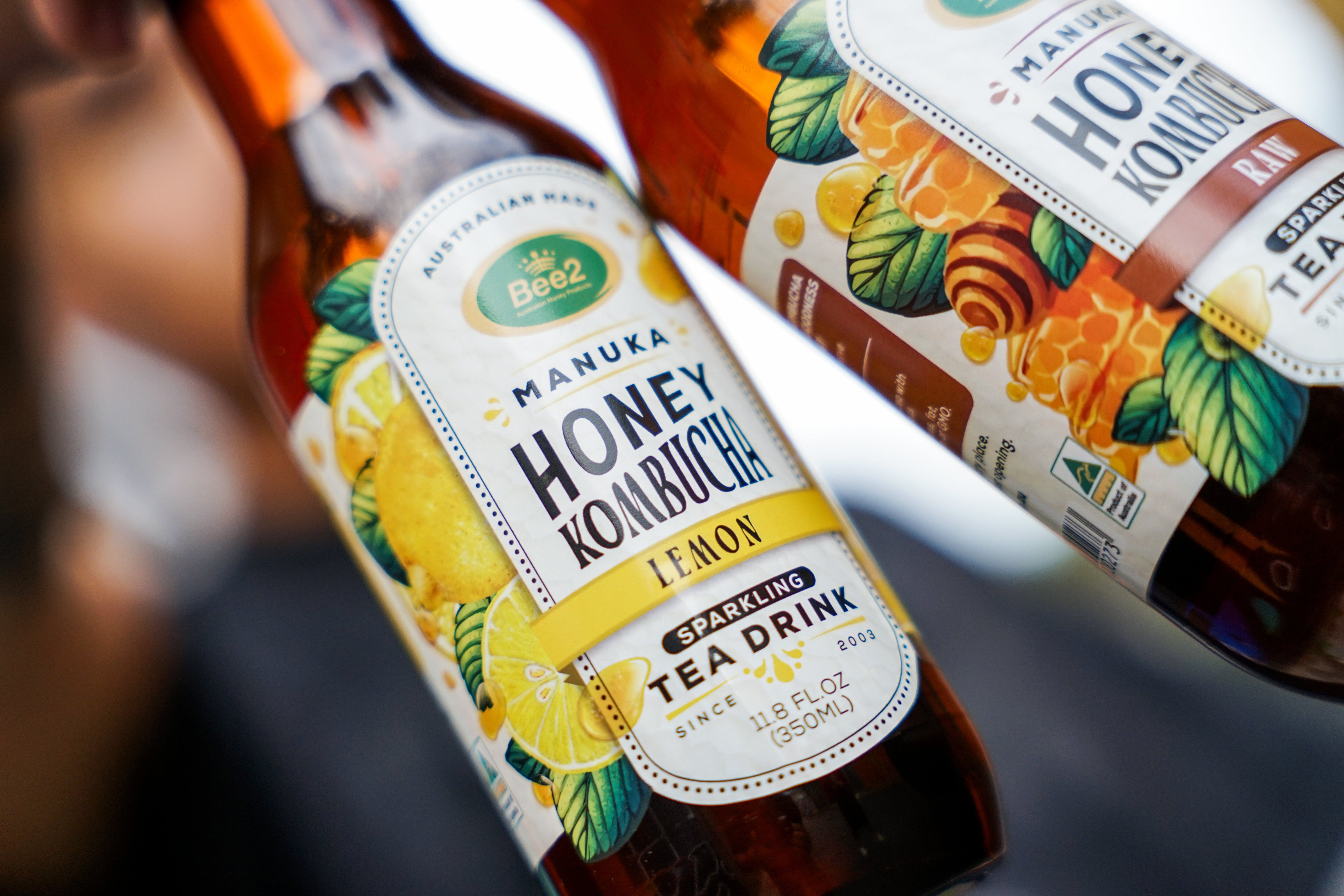 Bee2 Manuka Honey Kombucha (12 Bottles)