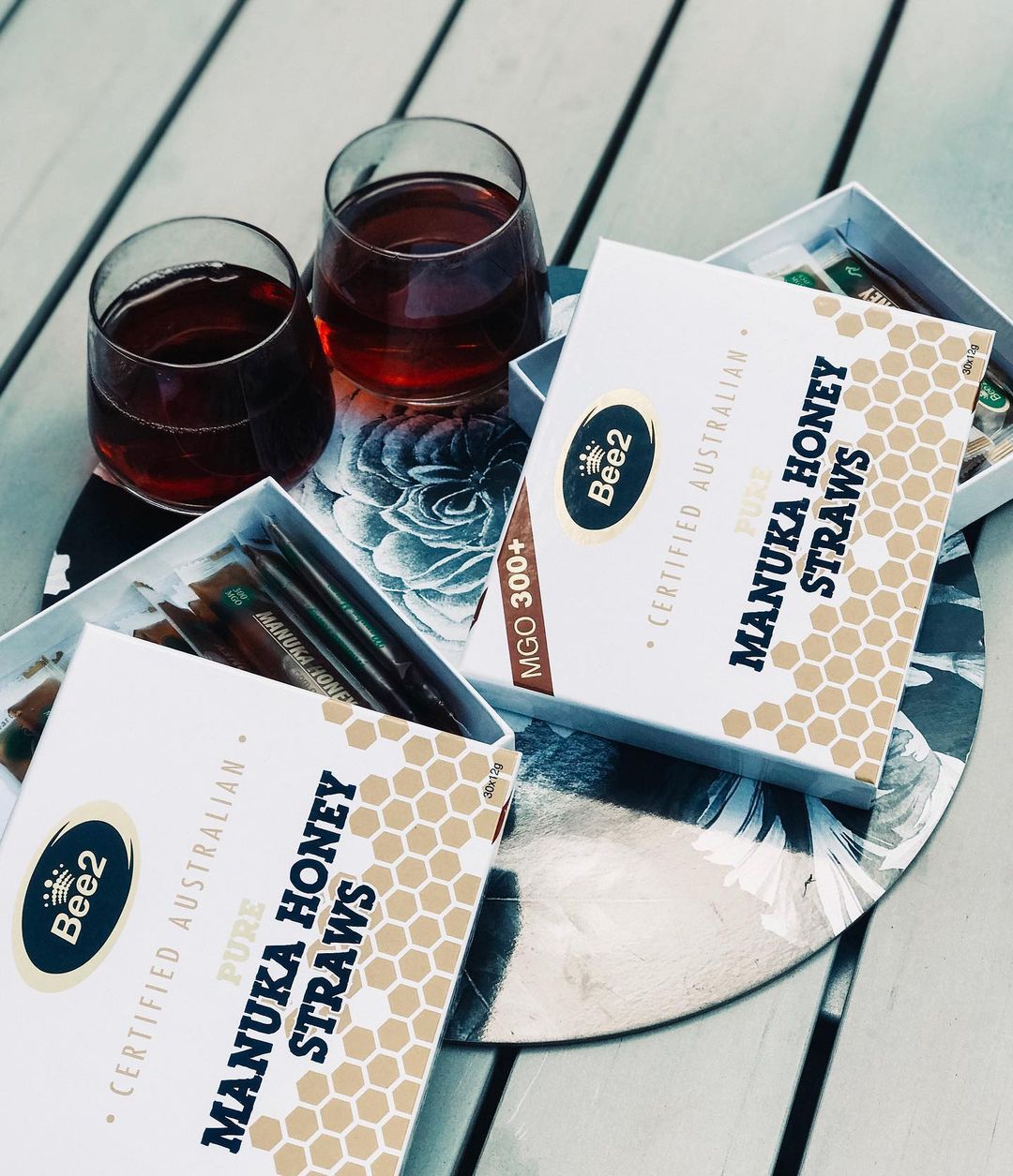 Bee2 Manuka Honey Straws MGO 300+