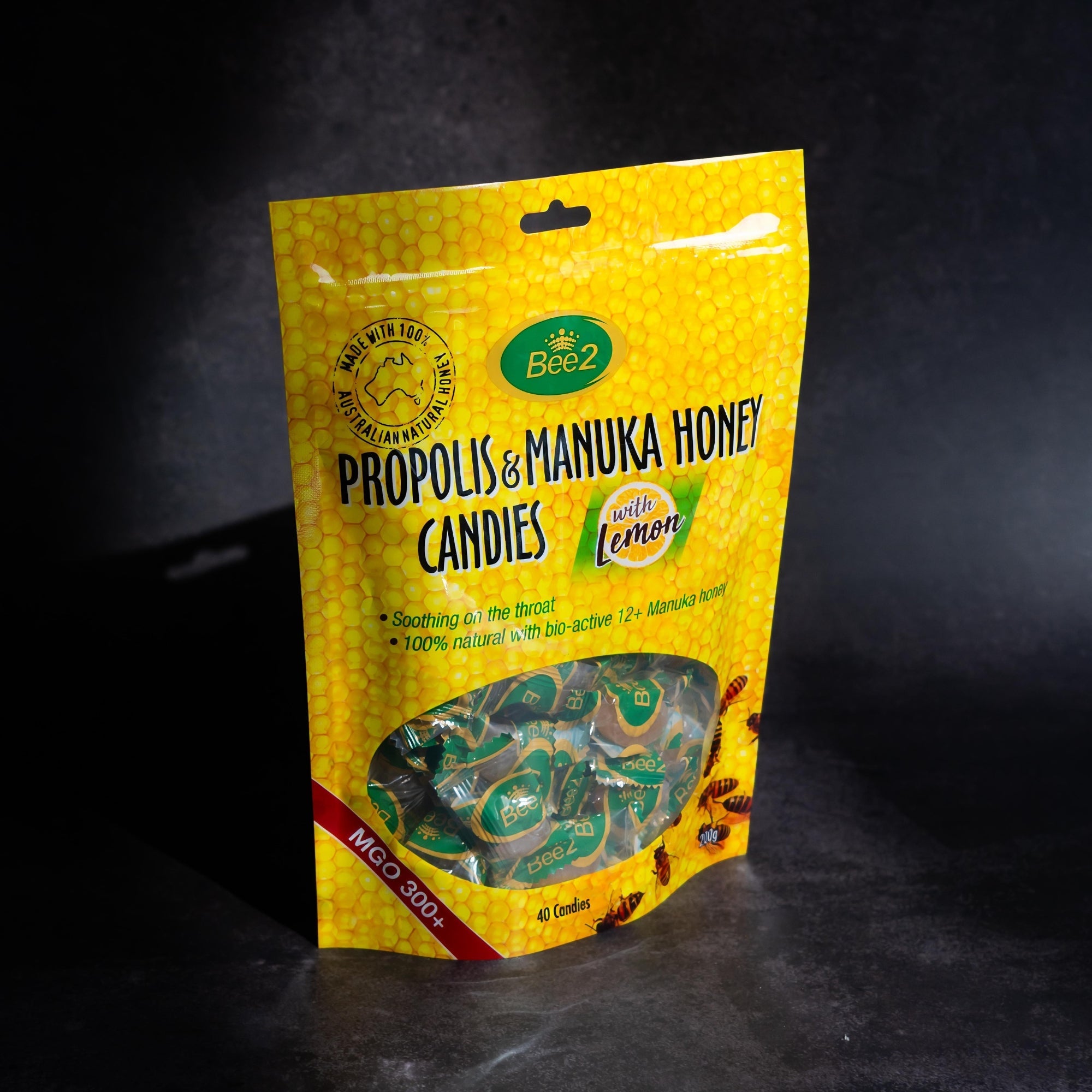 Bee2 Propolis & Manuka Honey Lozenges