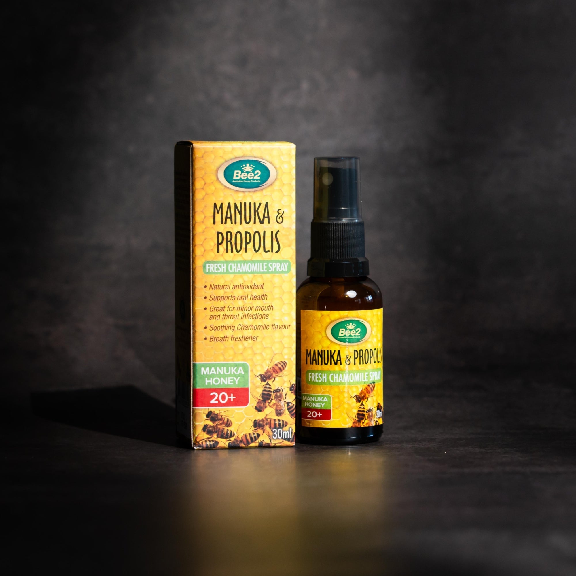 Bee2 Manuka & Propolis Spray MGO 20+ (6 Packs)