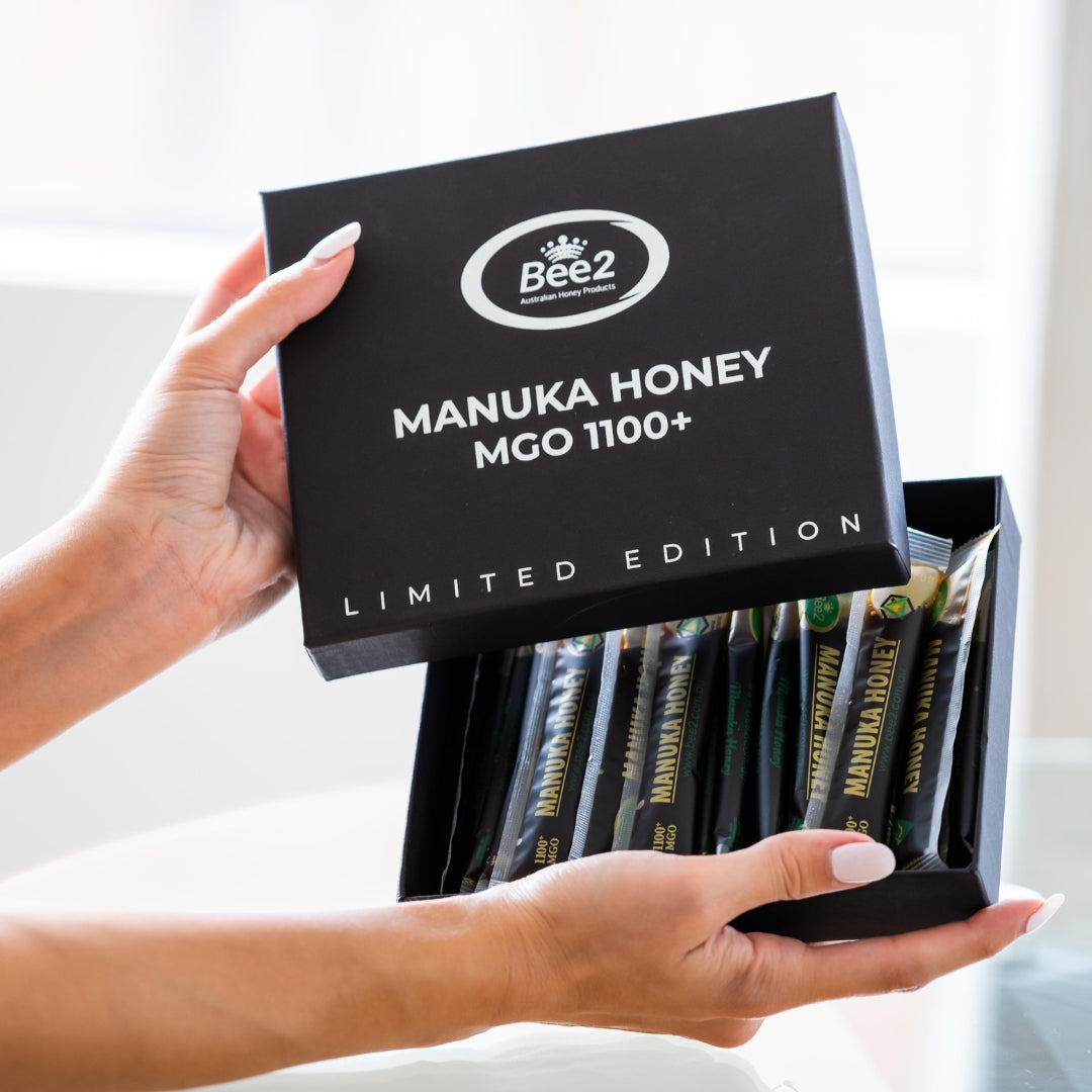 Bee2 Manuka Honey Straws MGO 1100+