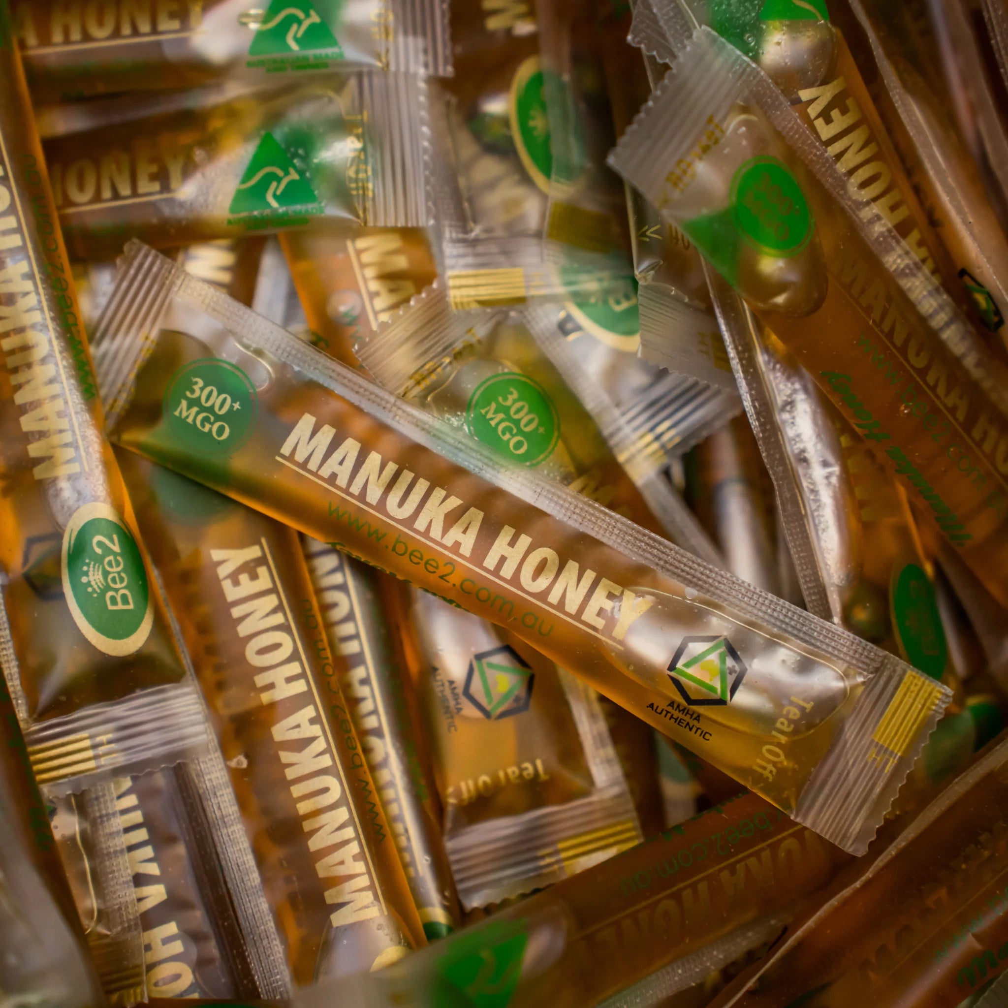 Bee2 Manuka Honey Straws MGO 300+