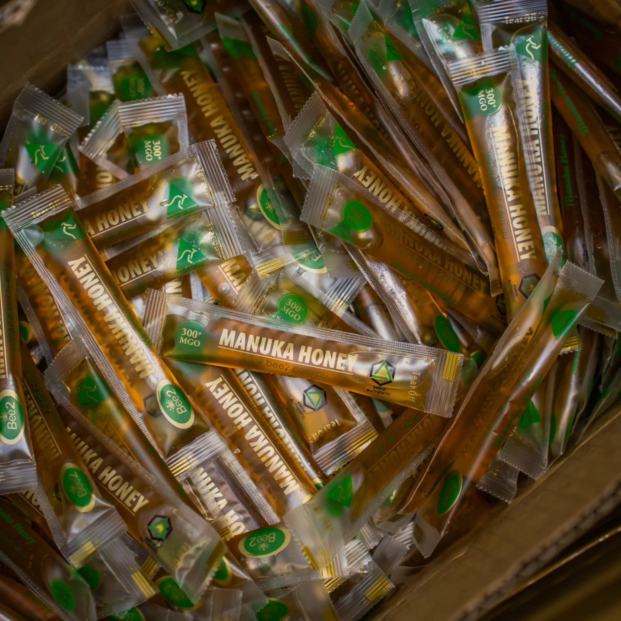 Bee2 Manuka Honey Straws MGO 300+